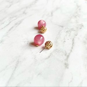 Kate Spade Pink Reversible Earrings